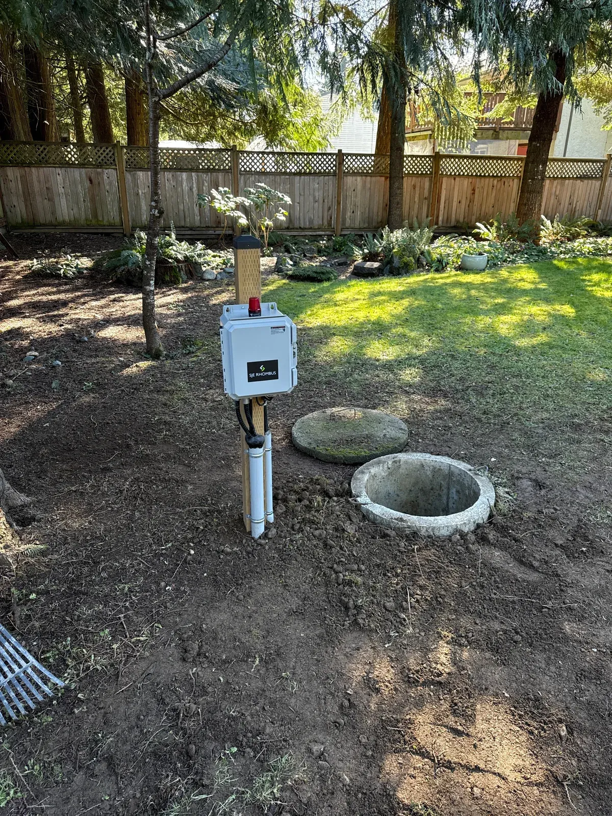 Sump pump installation by Clear Choice Plumbing in Victoria BC